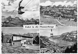 Fahrt in die Flumserberge