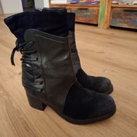 MJUS Leder Schuhe Gr. 37 schwarz