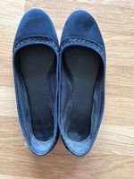 Damen Ballerinas blau GRACELAND kaum getragen