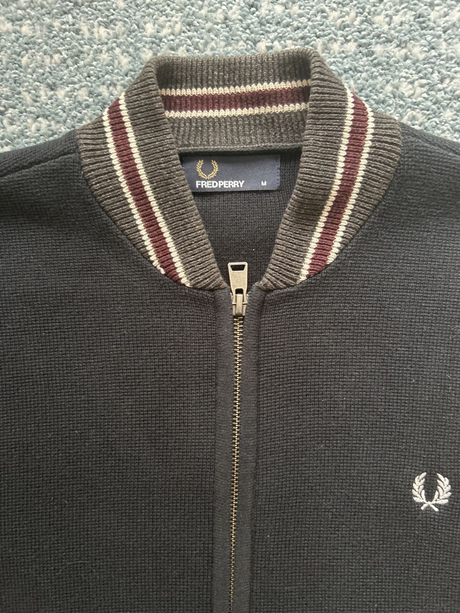 Fred Perry Maglioni & Felpe: Fred Perry Strickjacke, Cardigan, Gr. M – Usato da Bern venduto da floorball_zoro 1