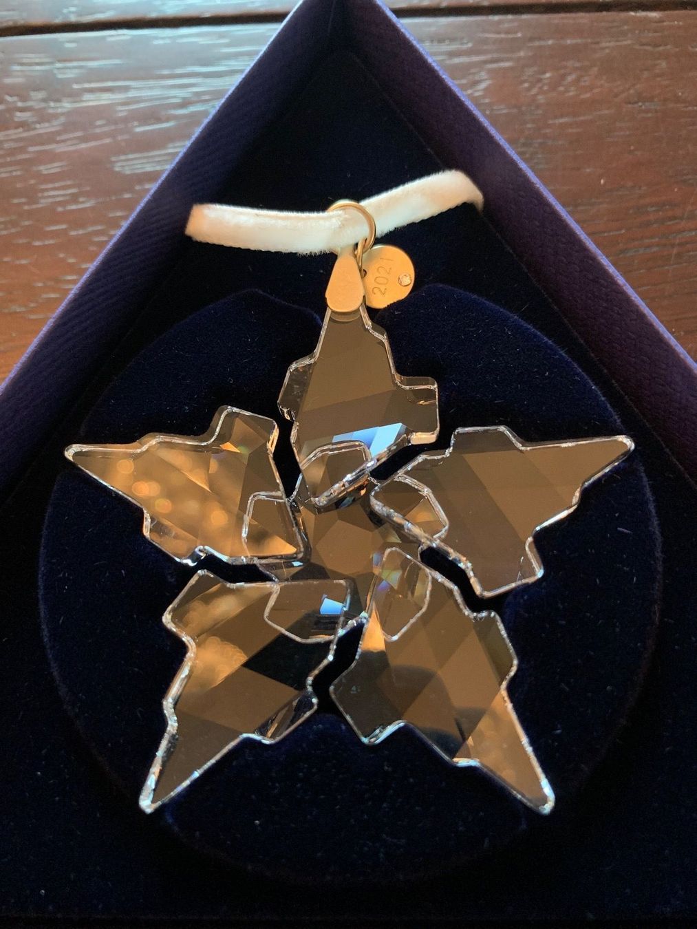 Swarovski Alle Dekorationen: Swarovski Stern Ornament 2021 Gross – Neu und originalverpackt aus Wil SG von Sissi..79.. 3
