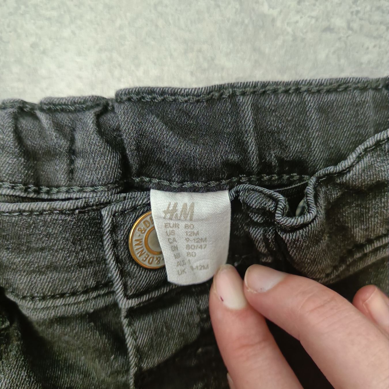 H&M Pantaloni: Jeans H&M Grösse 80 – Usato da Jaberg venduto da urig17. 1