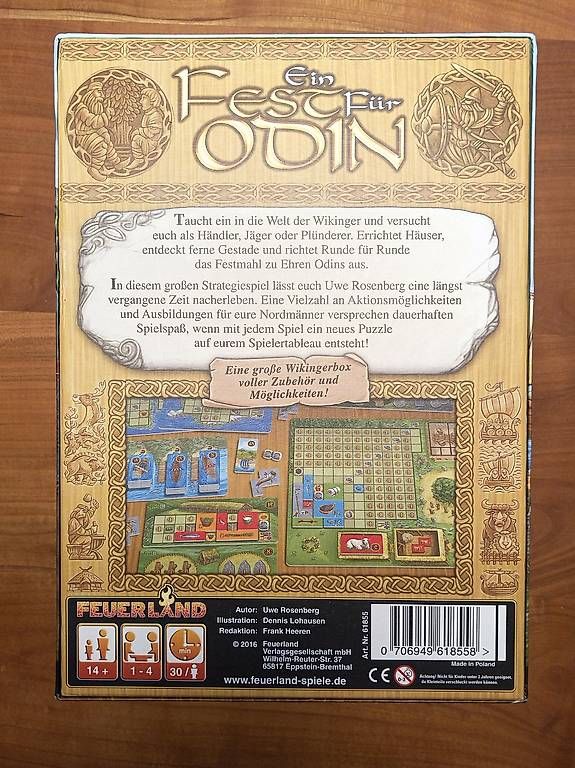 Giochi: Ein Fest für Odin – Nuovo (secondo la descrizione) da Meikirch venduto da tl 2