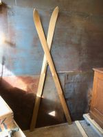 Antike Ski-Rohlinge, unbenutzt,  Deko, Wandschmuck, Vintage.