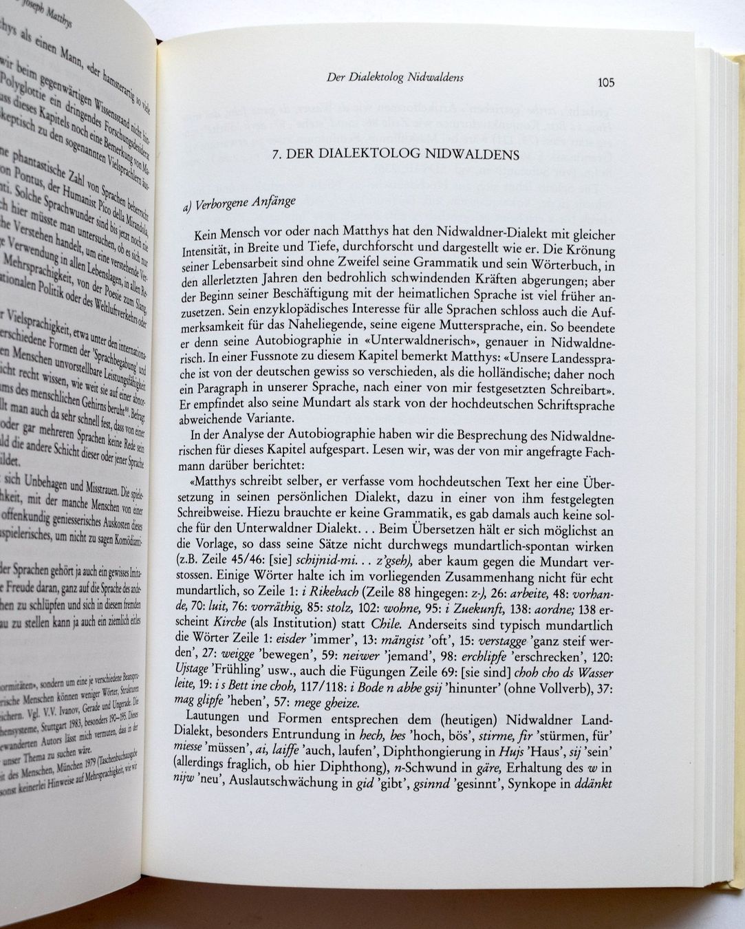 Libri: Matthys Dialekt Idiotikon Jakob Joseph Iso Baumer Nidwalden – Usato da Dulliken venduto da ichwettichhett 8