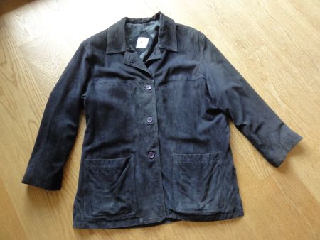 Lederjacke Gr. 40 (gross geschnitten) / Vintage
