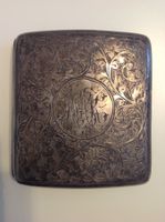 Antikes Zigaretteneui - Sterling Silber
