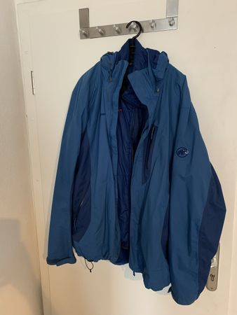 Mammut Jacke, 3 in 1, blau, Grösse XL, guter Zustand