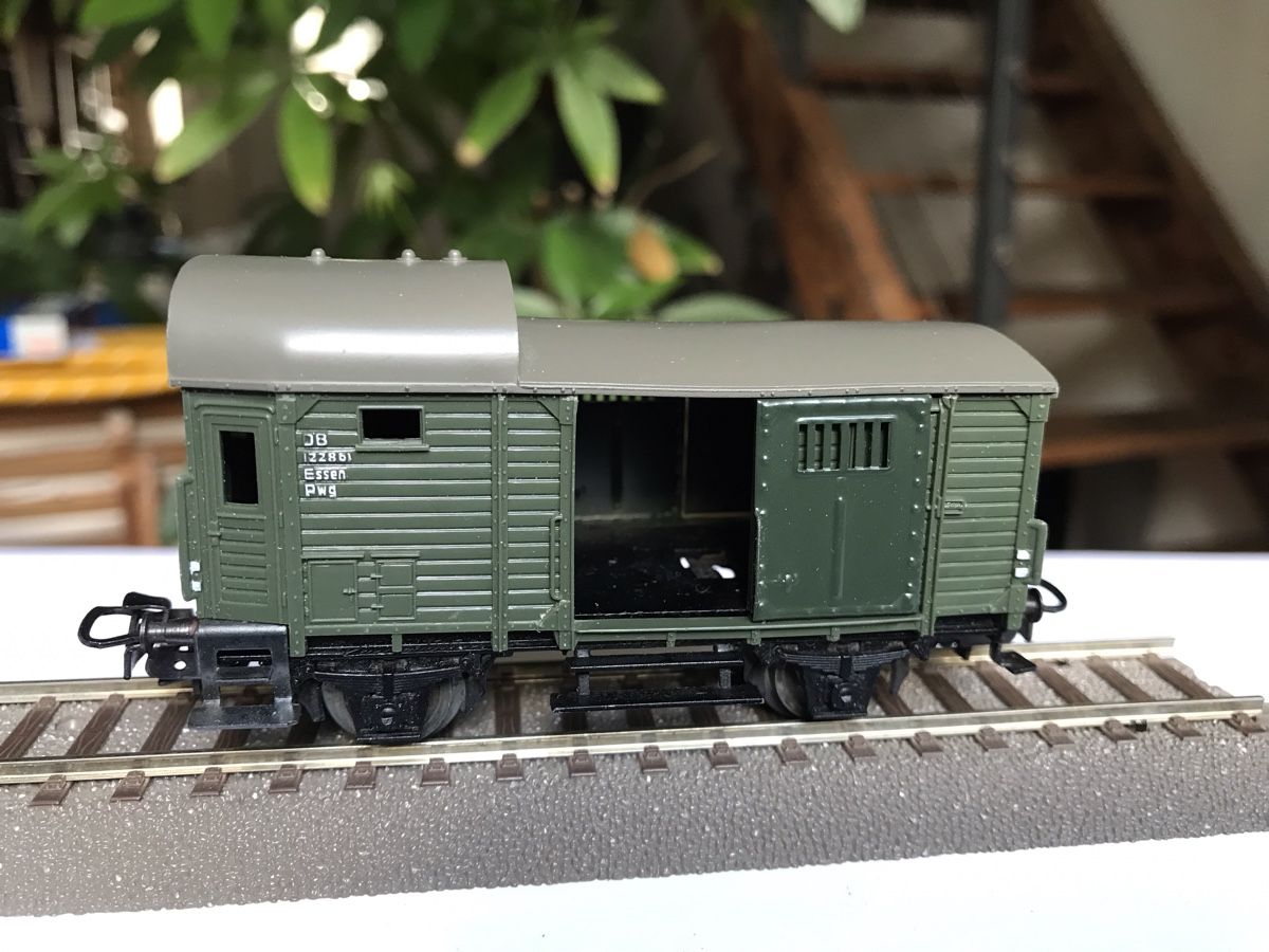 Märklin Modellini di ferrovie: märklin 4600, güterzugbegleitwagen – Usato da Liestal venduto da ozo2005 2