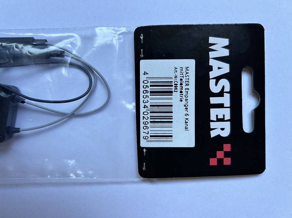Receiver: Master Empfänger 6 Kanal mit Telemetrie – Gebraucht aus Basel von gentinetta 2