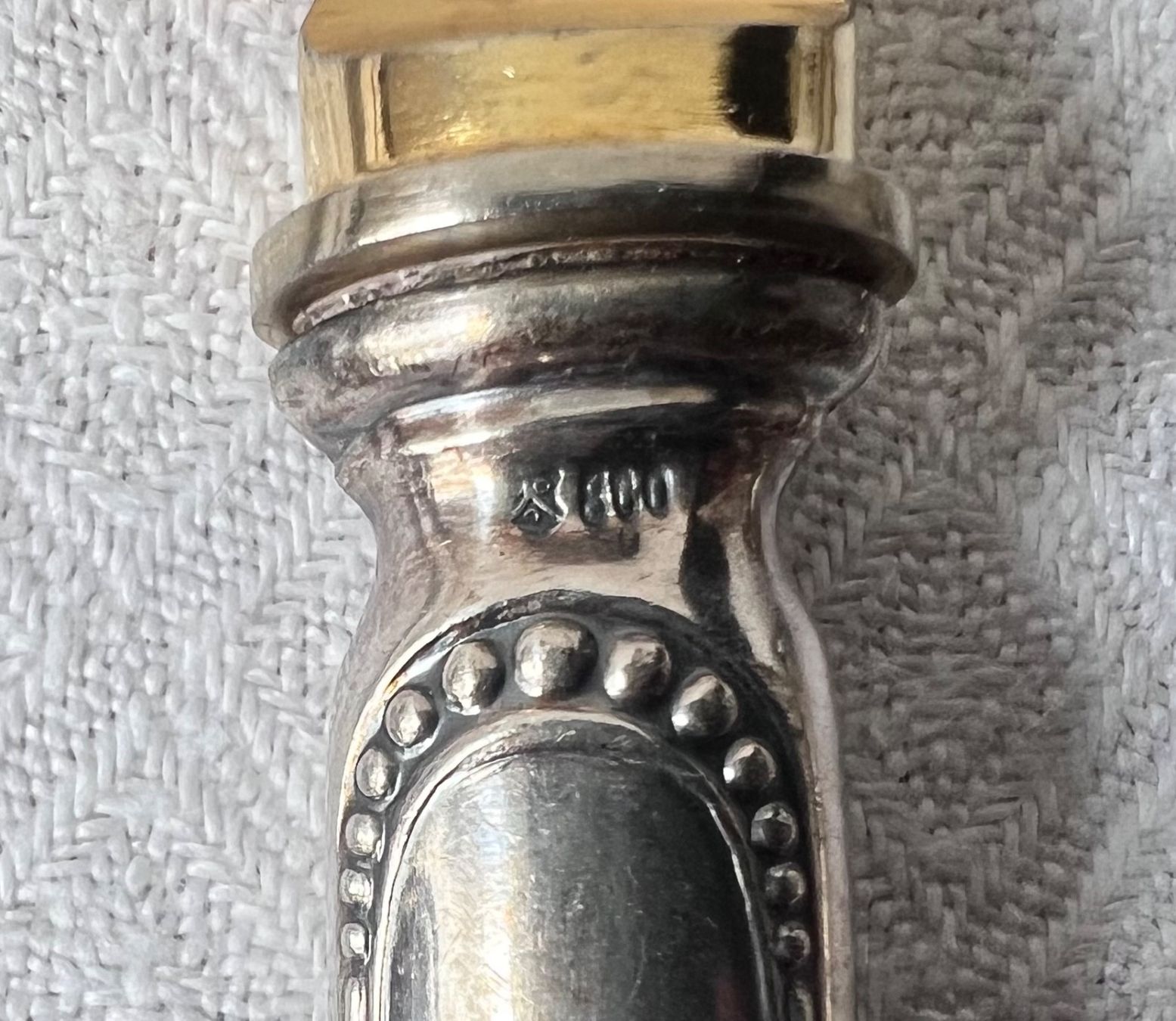 Posate: 7 Jezler Messer Griffe Silber 800 – Usato da Münchenbuchsee venduto da Volver64 8
