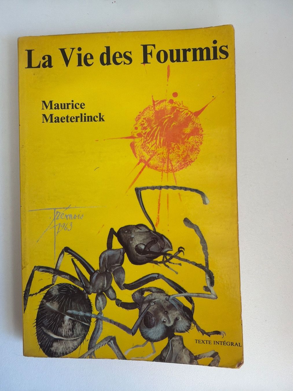 Libri: La Vie des Fourmis Maurice Maeterlinck – Usato da Fribourg venduto da J334455