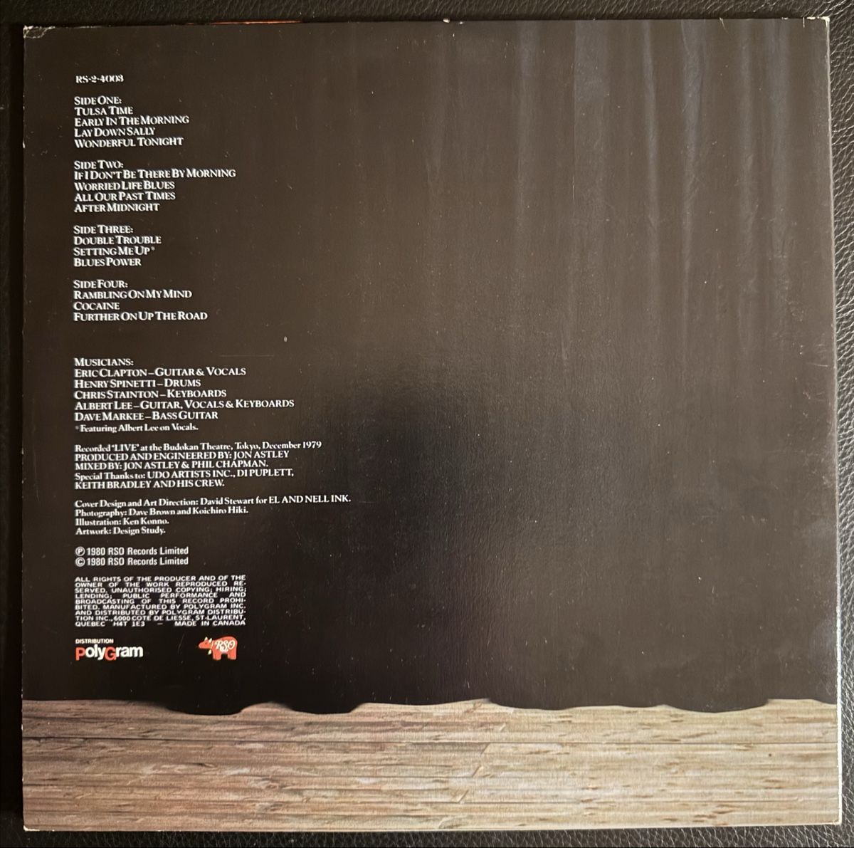 Dischi in vinile: Eric Clapton - Just One Night Doppel-LP von 1980 – Usato da Goldach venduto da Messerguru 2