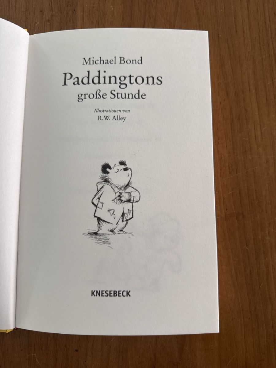 Libri: Michael Bond Paddington's grosse Stunde – Usato da Hagendorn venduto da KALU27 2