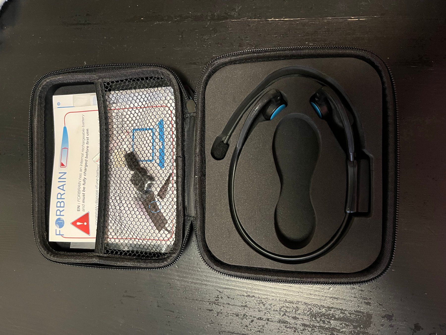 Cuffie: Bestseller Forbrain Audiofeedback Headset mit Knochenschall – Nuovo (secondo la descrizione) da Lausanne venduto da Ratonsix 2