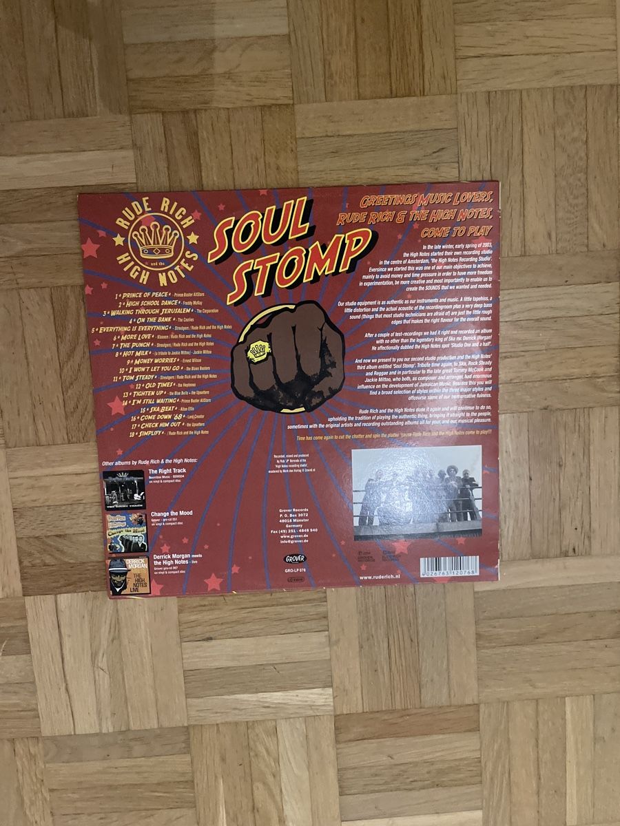 Dischi in vinile: Rude Rich & the high notes - Soul Stomp – Usato da Bonstetten venduto da Visor9 1