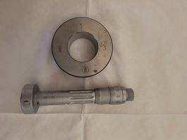 1 TESA 3 Punkt Innenmikrometer Imicro 35mm-40mm siehe Fotos