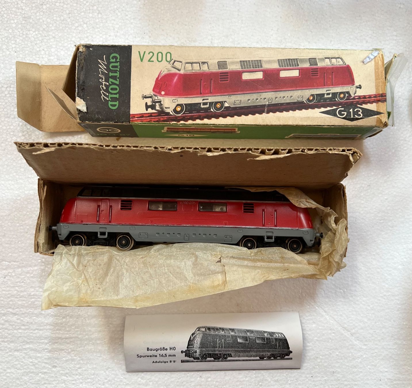 Trains électriques: Gützold V200 – D'occasion à Rebstein par keeljohnpirat 1