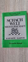 Schachbuch Schachweltmeisterschaft 86 Kasparow Karpow