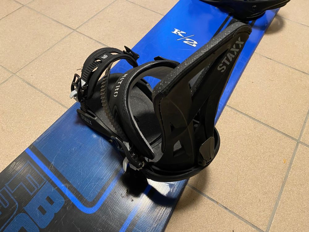 Snowboard K2 FAT BOB + Fixes Nitro SPARXX (L) Kaufen auf Ricardo