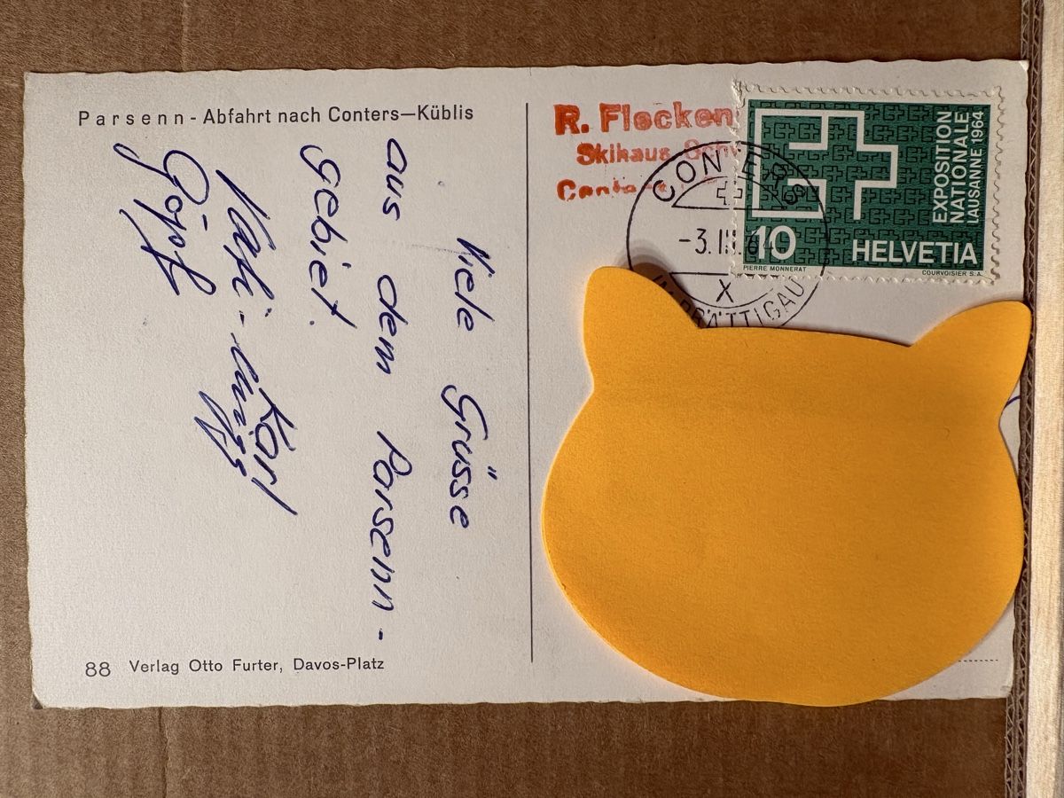 Cartoline postali: AK von Parsenn – Usato da Rümlang venduto da Kartenpost1 1