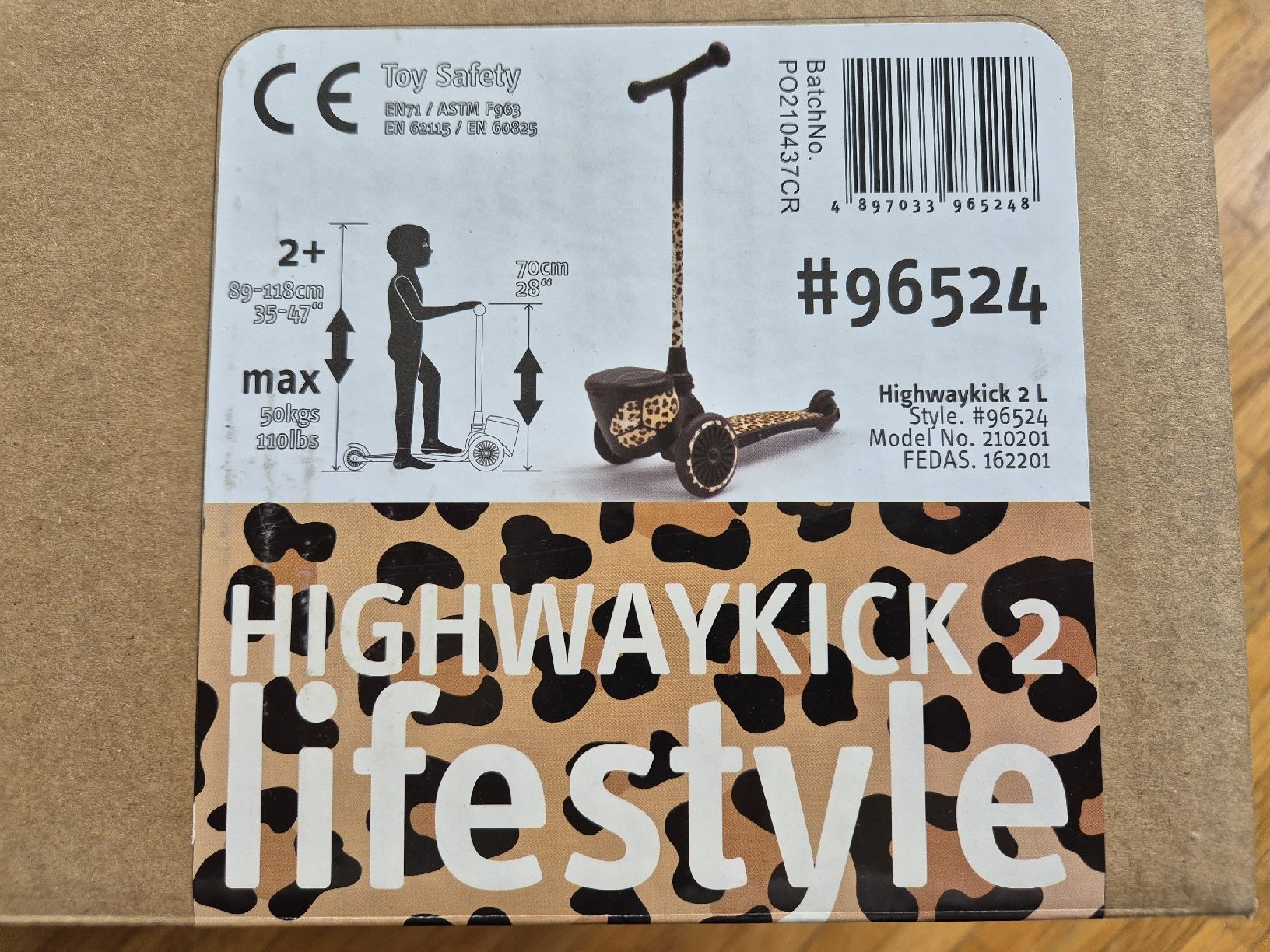 Kickboard: Scoot & Ride Highway Kick 2 Lifestyle Leopard – Neu und originalverpackt aus Bülach von Parickf 6