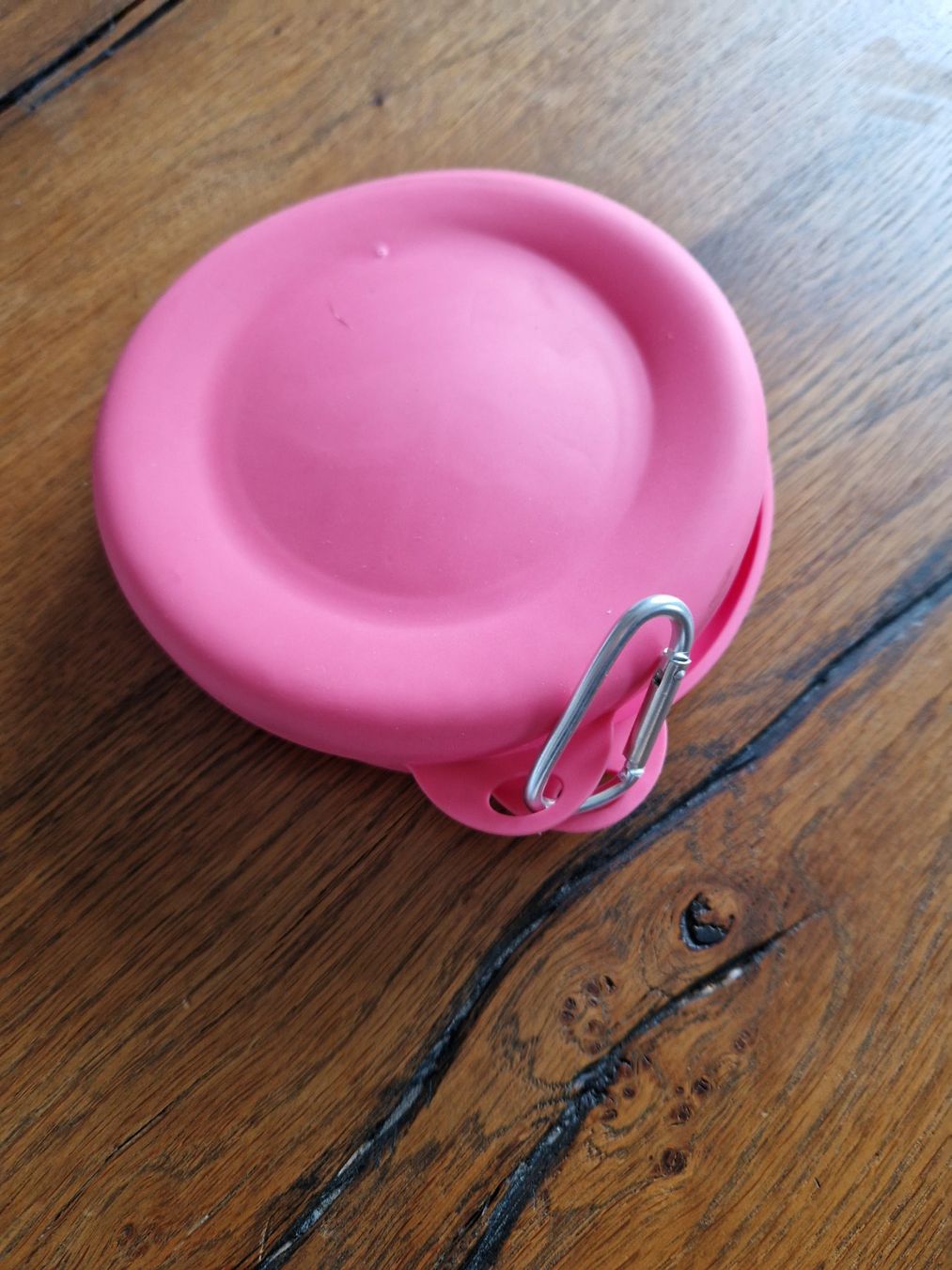 Schalen: Faltbarer Silikon Hundenapf, pink – Gebraucht aus Bern von Uxio 1