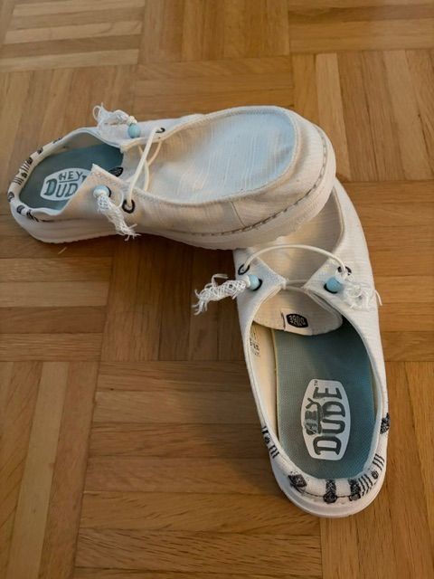 Scarpe da donna: Sommer - Schuhe, Schlüpfer "HEY DUDE" Gr. 40 – Nuovo (secondo la descrizione) da Walenstadt venduto da ricamul 8