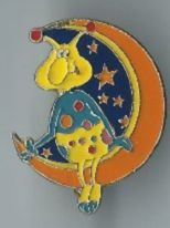 Placchette & Badge: Pin - Mond und Sterne – Usato da Zürich venduto da t24_de