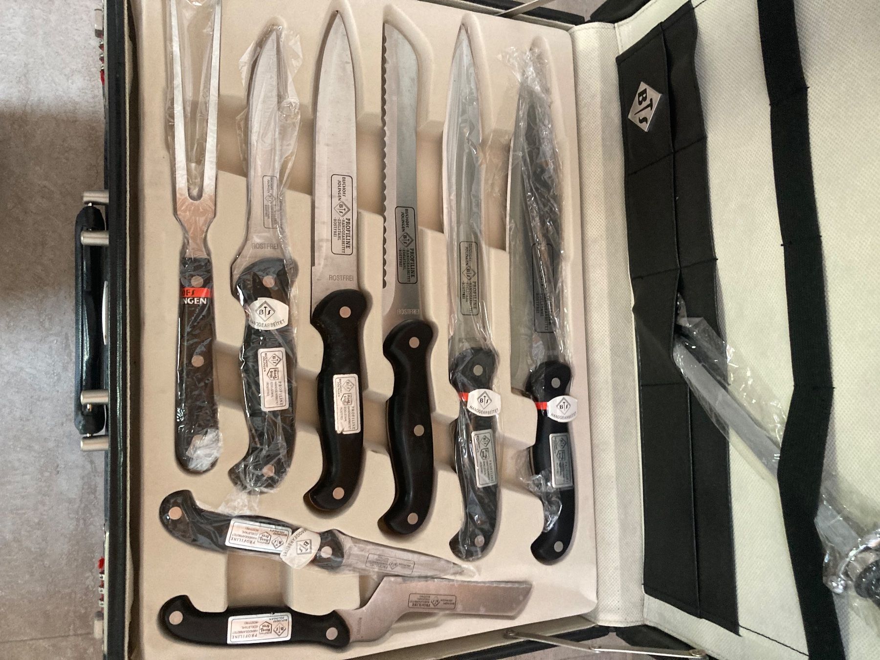 Solingen Coltelli: Messerset – Usato da Fläsch venduto da Hofschreinerei