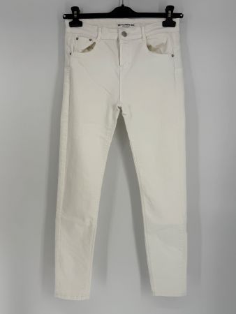 Weisse Jeans Gr. 38 von Pull&bear
