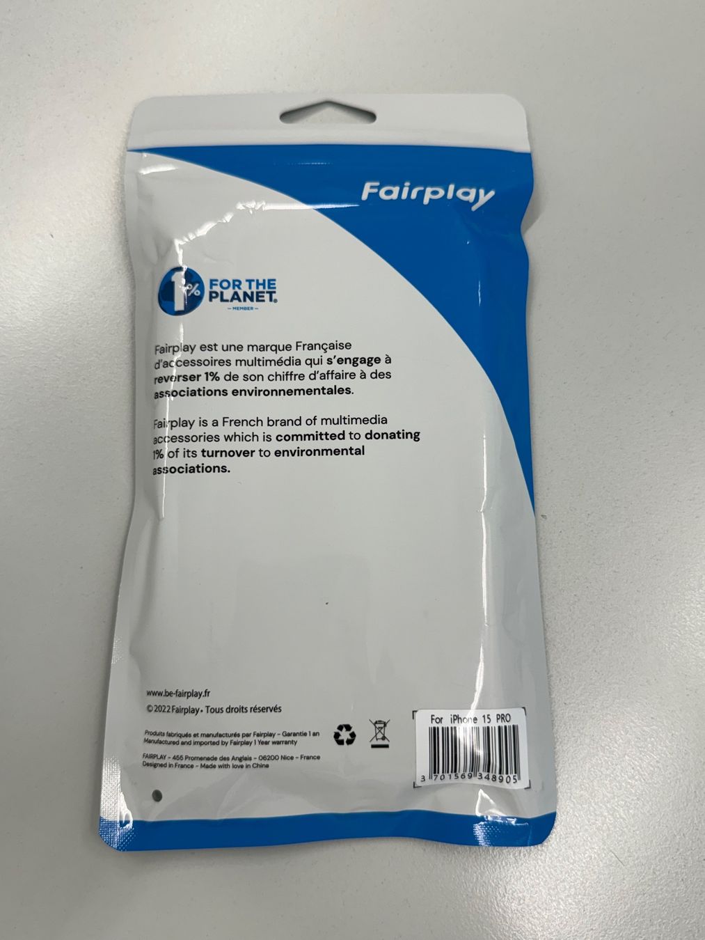 Apple Covers & Schutzfolien: Etui iPhone 15 Pro – Neu und originalverpackt aus Zug von ElPhone 1