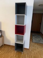 IKEA Eket Regal in rot und grau