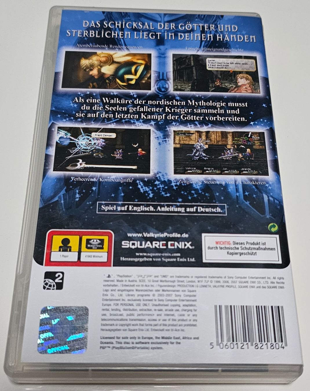 Sony Giochi: PSP Spiel - Valkyrie Profile – Usato da La Garde venduto da The_Hammer76 1