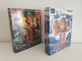 PC Games Age of Empires II (1999) + Add-On Big Box Bundle