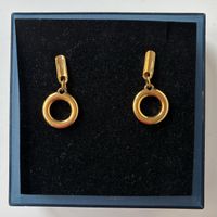 Clip on dangling earrings - Geometric