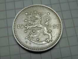 Finnland 1 Mark, 1937 neu