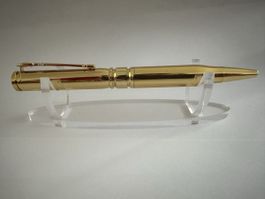 Kugelschreiber Patronen Design goldfarben Neu 