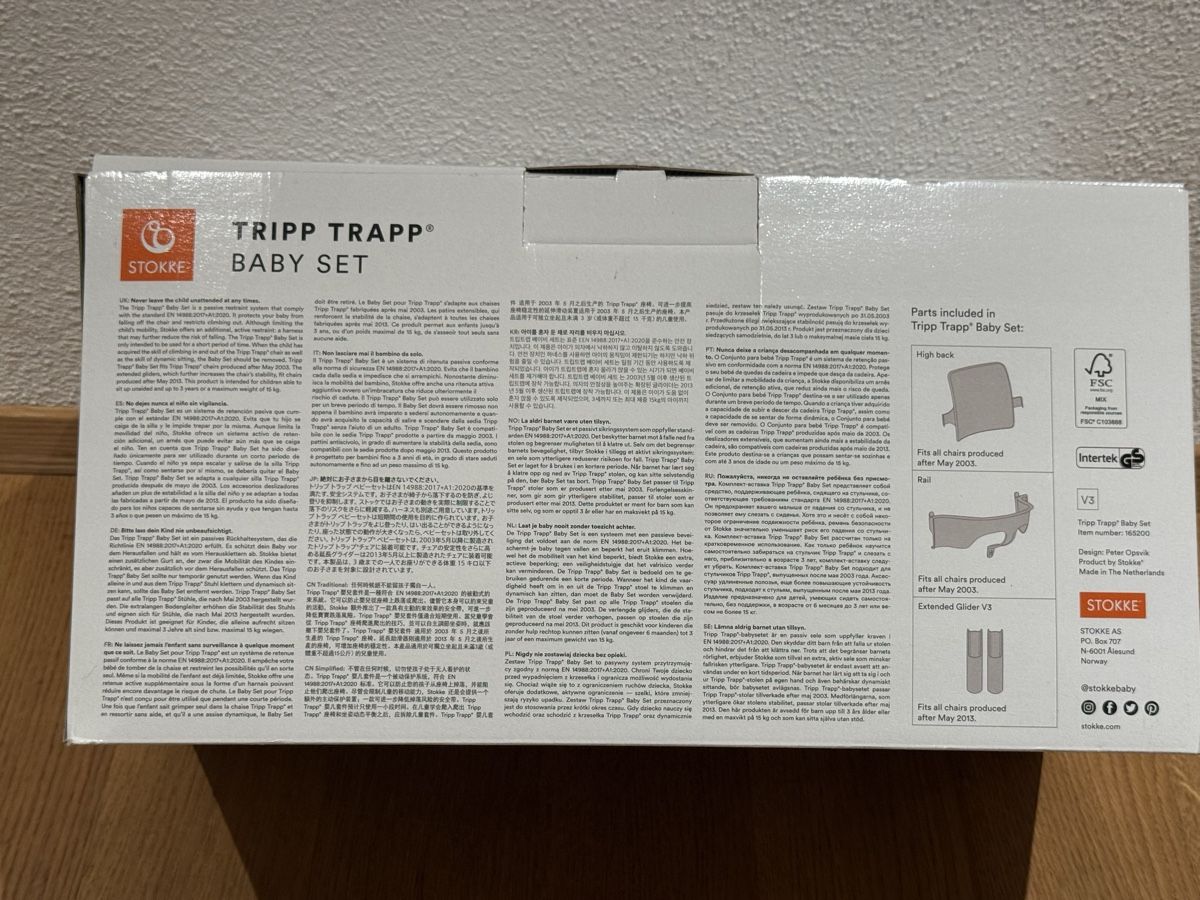 Stokke Seggioloni: Stokke Tripp Trapp Baby Set Soft Mint – Usato da Reiden venduto da Lfachmann 4