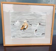 Aquarelle originale de Christophe Stern, peintre animalier 
