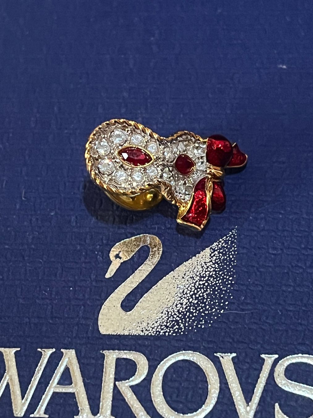 Swarovski Spille & Fermagli: Swarovski Brosche Maske nwu und original – Usato da Kirchleerau venduto da Dalmi220 2