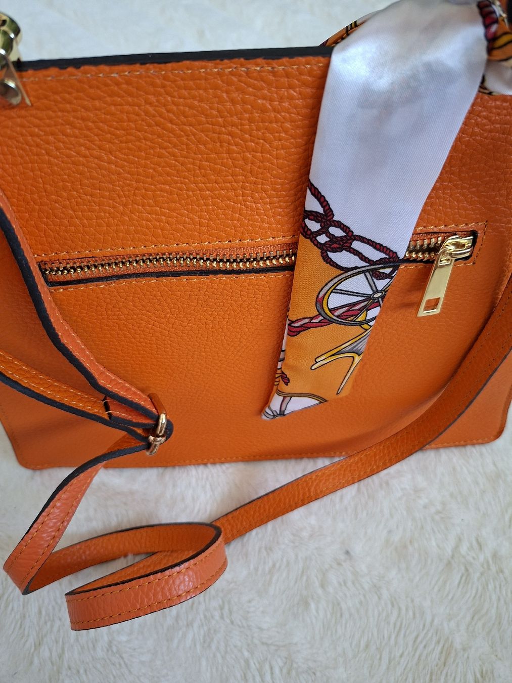 Borse da donna: Sac à main orange Maison Heritage Paris – Usato da Renens VD venduto da ser_j2fn 7