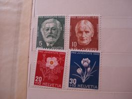Satz Pro Juventute 1945 *
