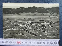 EINSIEDELN MIT SIHLSEE LUFTBILD SZ AK