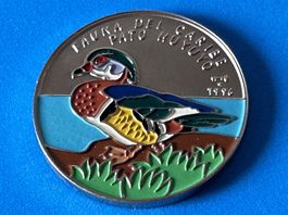 Cuba - 1 Peso (Wood Duck) 1996 UNC
