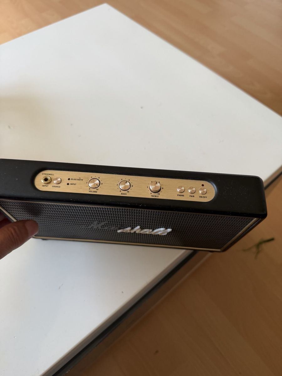 Lautsprecher: Marshall Stockwell Bluetooth Lautsprecher – Gebraucht aus Baden von noli.r 1