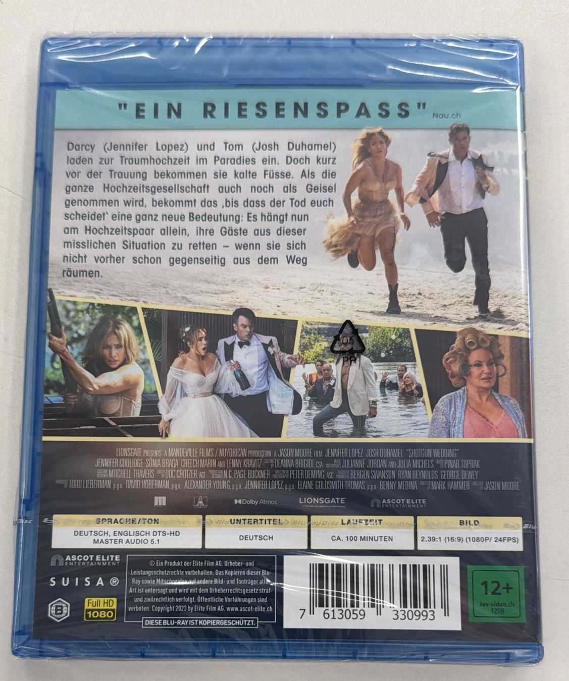Tutti i DVDs: SHOTGUN WEDDING BLU-RAY – Nuovo e nell'imballaggio originale da Zürich venduto da freioccasionen 1