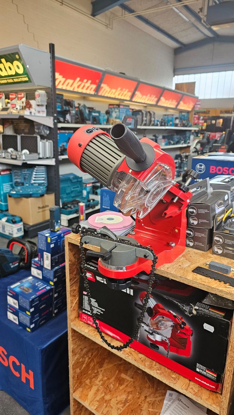 Einhell Schleifen & Polieren: Sägekettenschärfgerät GC-CS 235 E von Einhell – Neu und originalverpackt aus Koppigen von Bracher_Mail-House 7