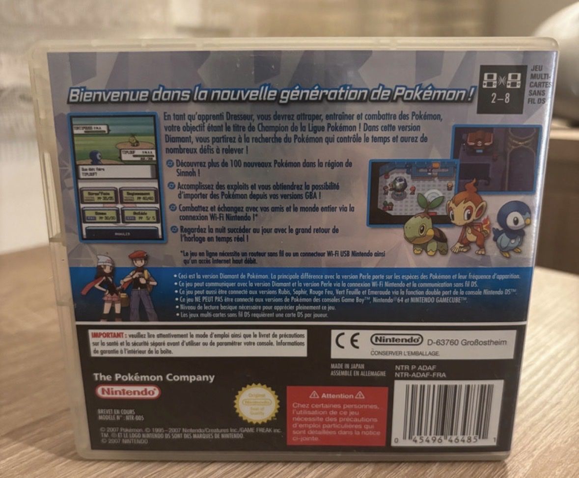 Pokémon Spiele: Pokémon Diamant complet – Gebraucht aus Gland von Grenier_Swiss 1