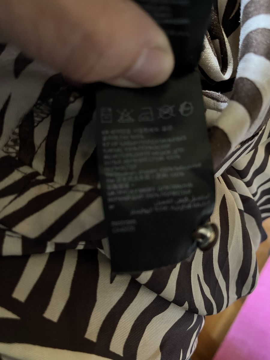 H&M Vestiti: Robe zèbre beige et brune T 44  – Nuovo (secondo la descrizione) da Genève venduto da ct_fqr8 5